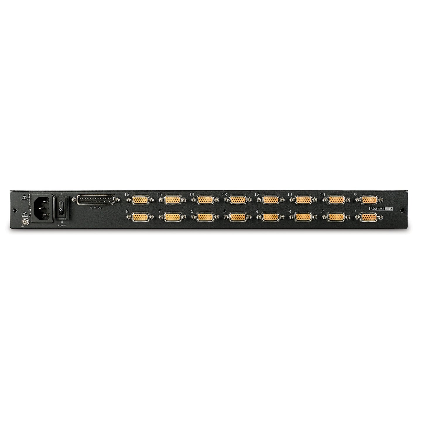 17" Rack LCD Console with Integrated 16 Port Analog KVM Switch AP5816