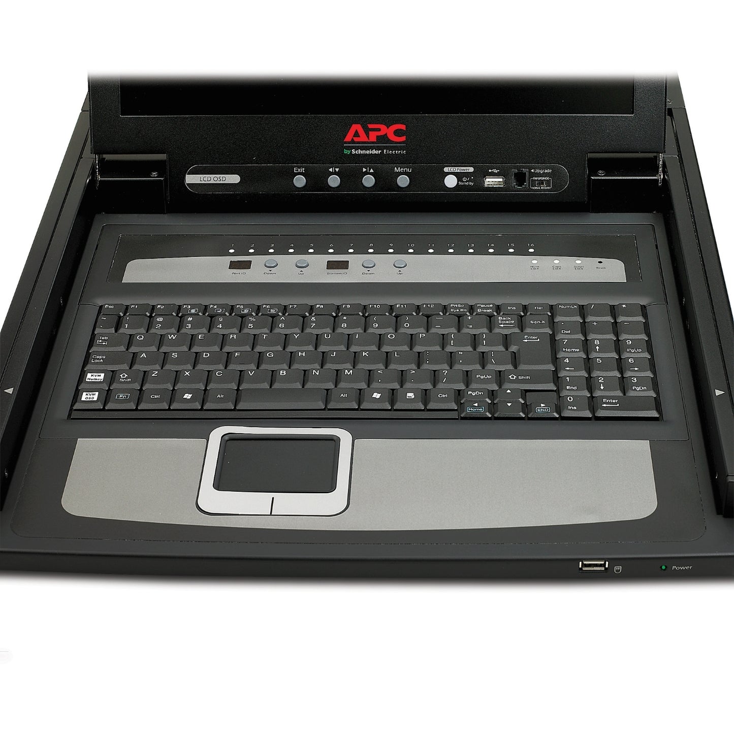17" Rack LCD Console with Integrated 16 Port Analog KVM Switch AP5816