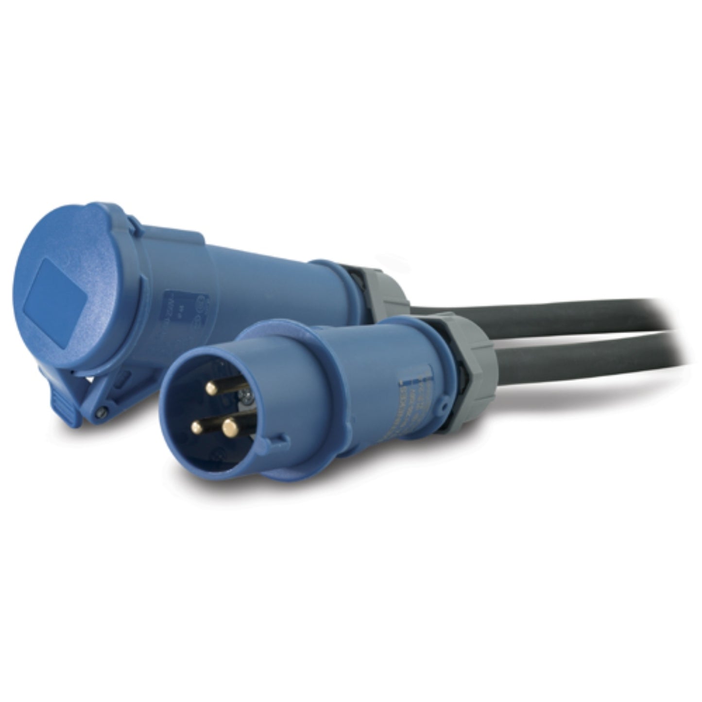 IN-LINE CURRENT METER, 16A, 230V, IEC309-16A, 2P+G AP7152B