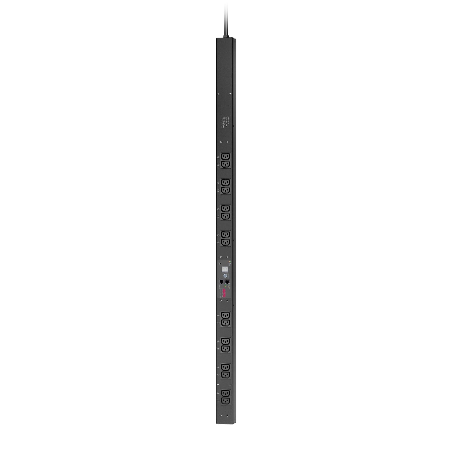 Rack PDU, Metered, Zero U, 10A, 230V, (16) C13 AP7850B