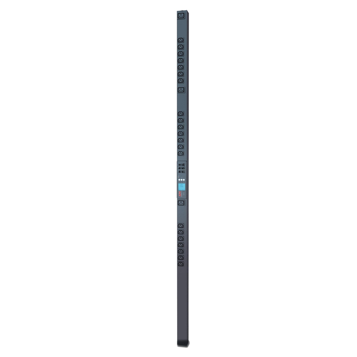 Rack PDU 2G, Metered-by-Outlet, ZeroU, 16A, 100-240V, (21) C13 & (3) C19 AP8459WW