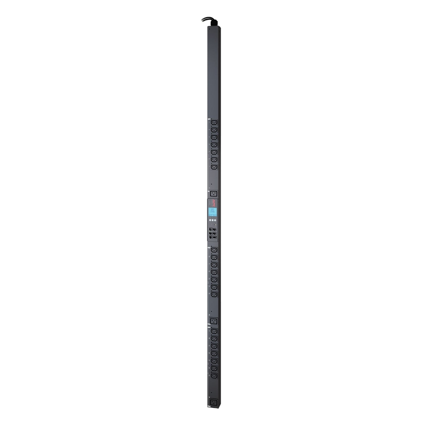 Rack PDU 2G, Metered by Outlet with Switching, ZeroU, 11.0kW, 230V, (21) C13 & (3) C19 AP8681