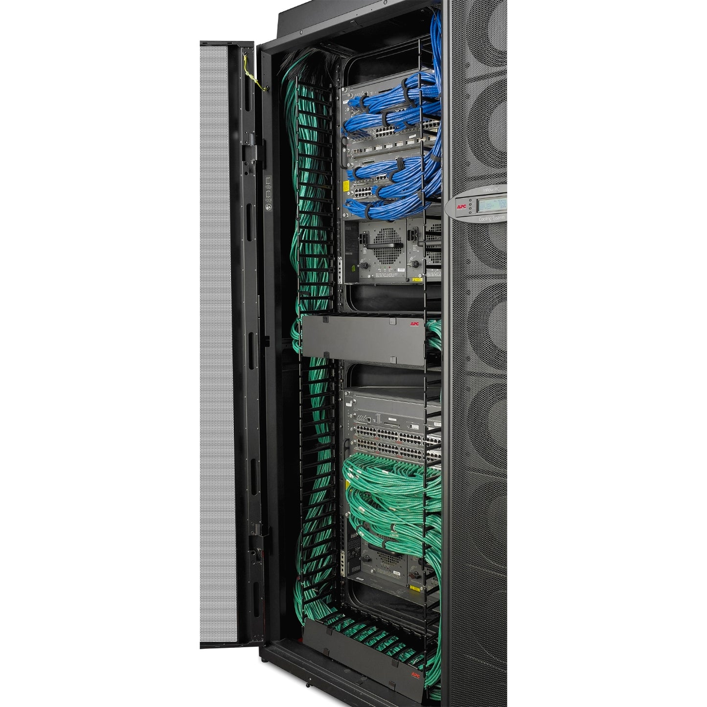 Vertical Cable Manager for NetShelter SX 42U Networking Enclosure (Qty 4) AR7717A