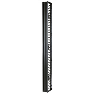 Valueline, Vertical Cable Manager for 2 & 4 Post Racks, 96"H X 6"W, Single-Sided with Door AR8728