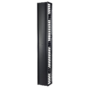 Valueline, Vertical Cable Manager for 2 & 4 Post Racks, 84"H X 12"W, Single-Sided with Door AR8765