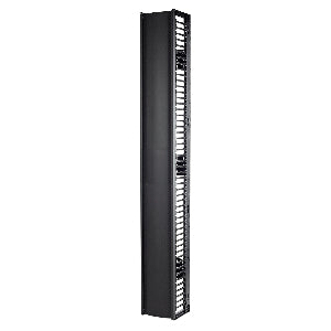 Valueline, Vertical Cable Manager for 2 & 4 Post Racks, 96"H X 12"W, Single-Sided with Door AR8768