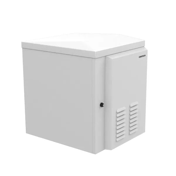Certech 12RU 600mm Deep Outdoor wall mounted rack IP45 Rated NRODW12600FK
