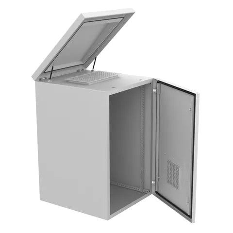 Certech 18RU 400mm Deep Outdoor wall mounted rack IP45 Rated NRODW18400FK