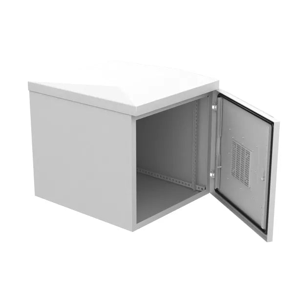 Certech 9RU 400mm Deep Outdoor wall mounted rack IP45 Rated NRODW9400FK