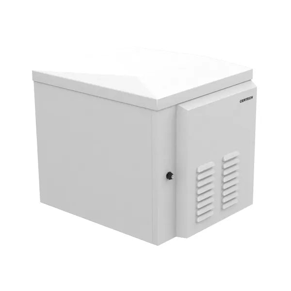 Certech 9RU 600mm Deep Outdoor wall mounted rack IP45 Rated NRODW9600FK-V2