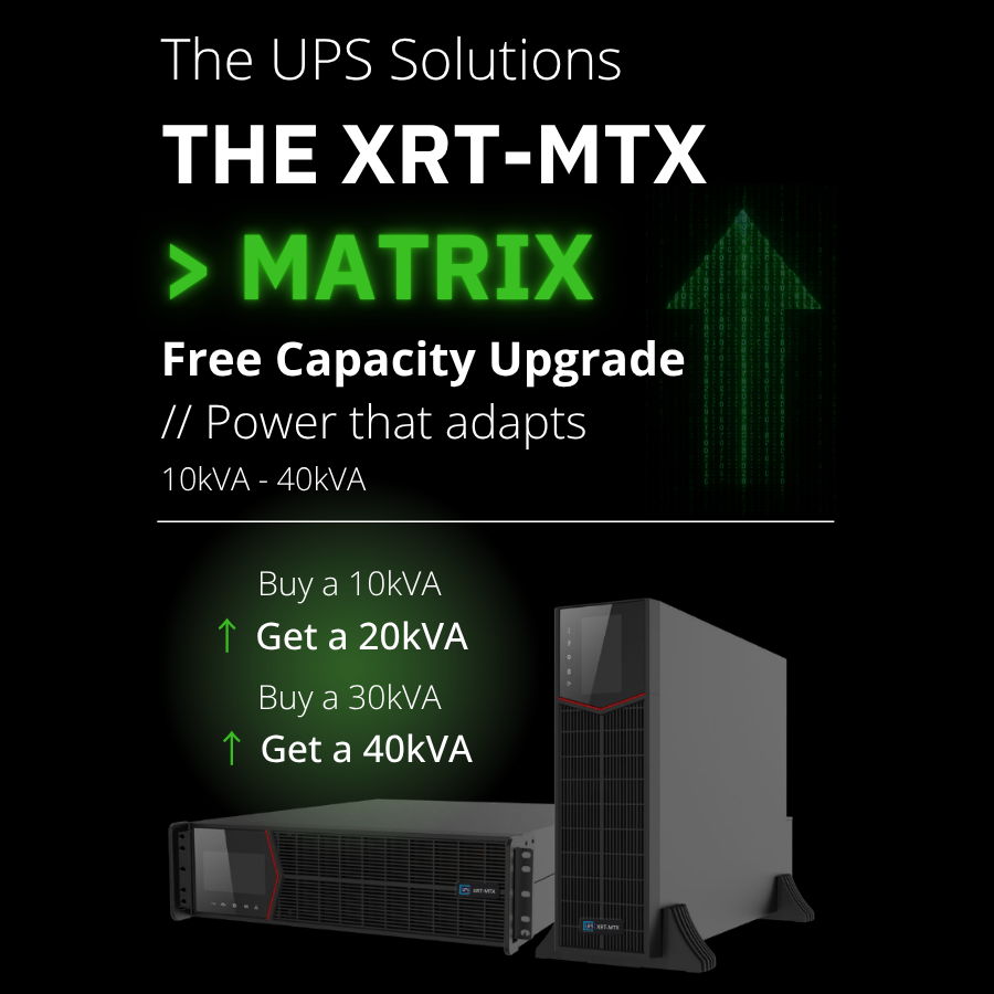 UPS Solutions Matrix 20kVA Online UPS System XRT-MTX-20KVA