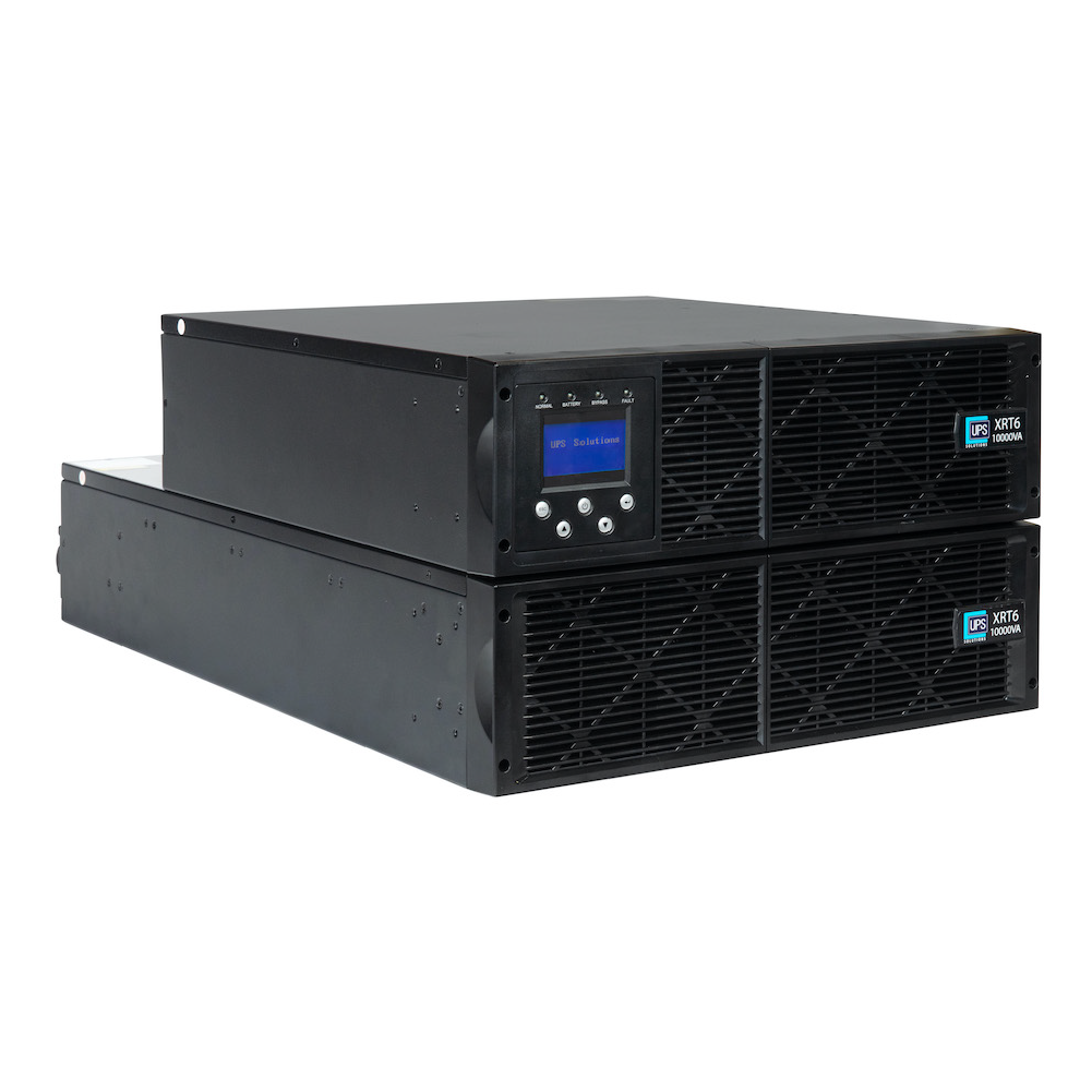 UPS Solutions XRT6 10kVA Online UPS with Long Life Battery + SNMP & Surge Protection | XRT6-10000L