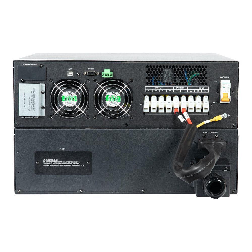 UPS Solutions XRT6 6kVA Online UPS with Long Life Battery + SNMP & Surge Protection | XRT6-6000L