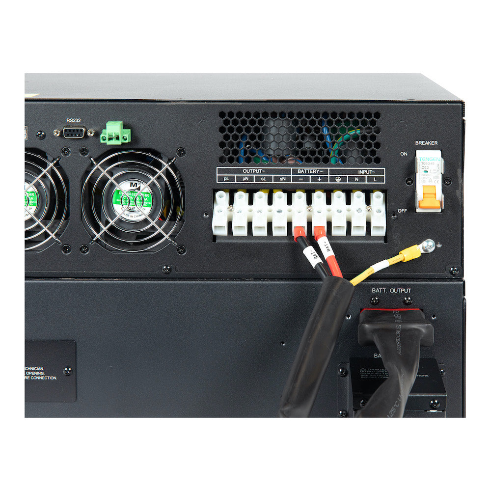 UPS Solutions XRT6 6kVA Online UPS with Long Life Battery + SNMP & Surge Protection | XRT6-6000L