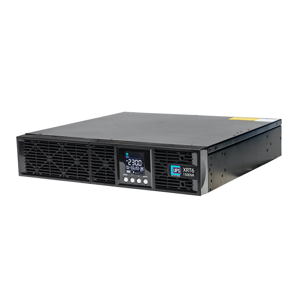 UPS Solutions XRT6 1.5kVA Online UPS with Long Life Battery | XRT6-1500L