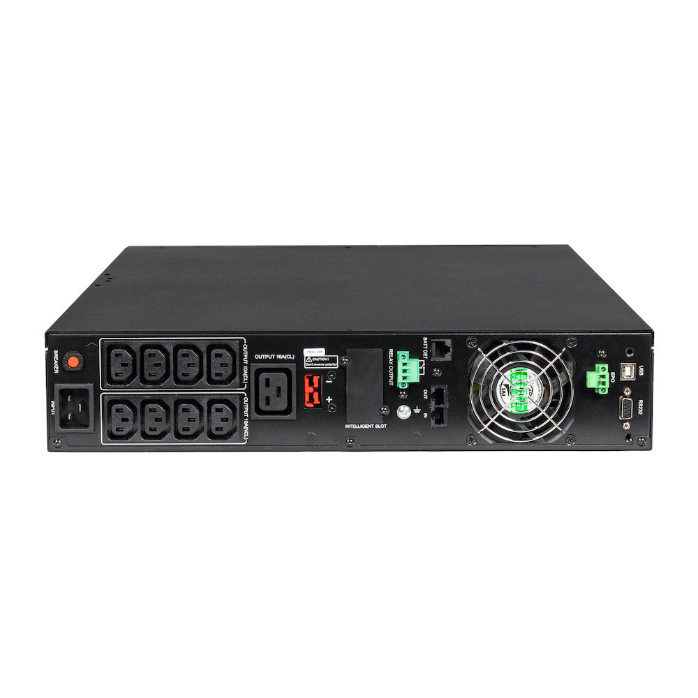 UPS Solutions XRT6 Online UPS 3KVA with 10 Year Design Life Batteries as Standard - 230V Rack/Tower 6U w/ Long Life Battery - XRT6-3000L