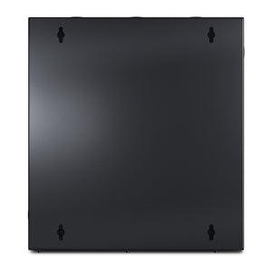 APC NetShelter WX 13U w/Threaded Hole Vertical Mounting Rail Glass Front Door Black AR100