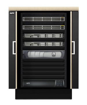 NetShelter CX 18U soundproofed Server Room in a Box Enclosure International AR4018I