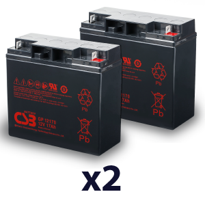 COMPAQ PRA1400i UPS Batteries GP12170B1BX2-COMPAQ-PRA1400i