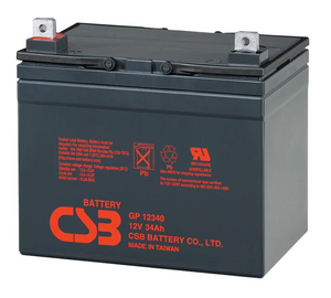 CSB GP Series - GP12340 - 12V 34AH Battery GP12340