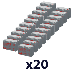 Vertiv/Liebert GXT2 10000 TOWER 1X1 AND 3X1 UPS Batteries HR1234WF2X20