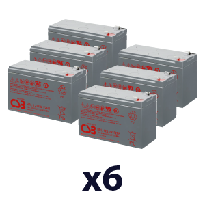 Vertiv/Liebert GXT2 3000VA 230V RT UPS Batteries HR1234WF2X6
