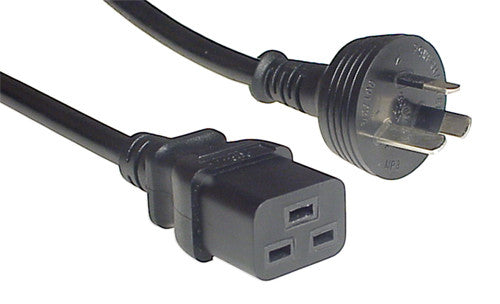 15Amp Input Cable 2M Black K3744-010