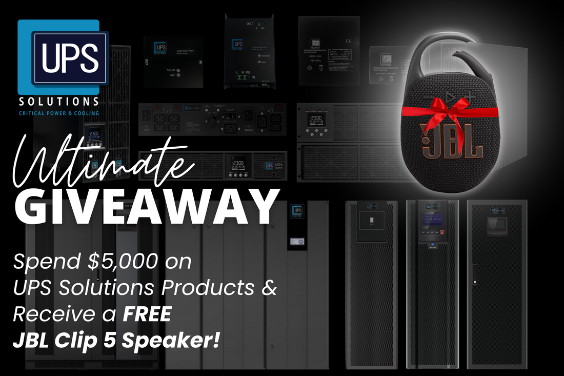 The UPS Solutions Ultimate Giveaway - FREE JBL Clip 5 Speaker!