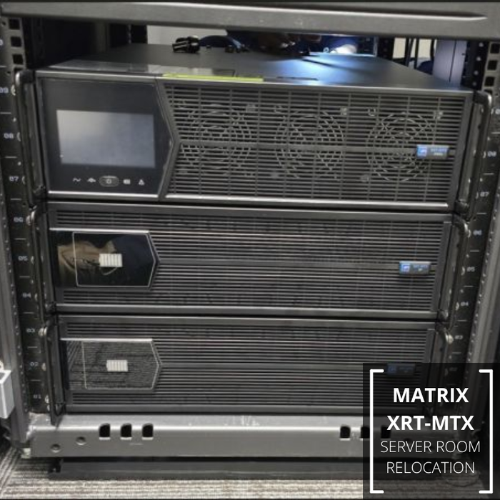 Matrix XRT-MTX Server Room Relocation