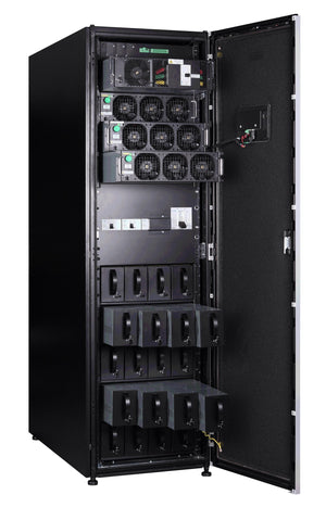 93PR 75kW UPS,3 x UPM , 3 x 25kW UPMs in a 75kW frame. No internal battery kits. Use with External batteries 93PR75-75-MBS