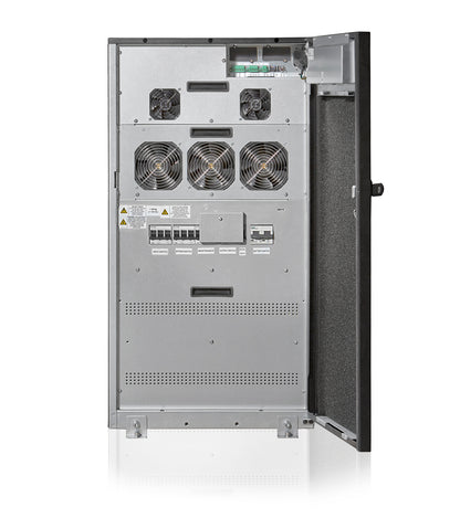 93E 20kVA Rating, 42 Minute Run Time @ .8PF, 5 x 36 x UPS12580F2 Internal batt, Dual Feed, with MBS/input/output switch 93E20MK2-MBS42HR