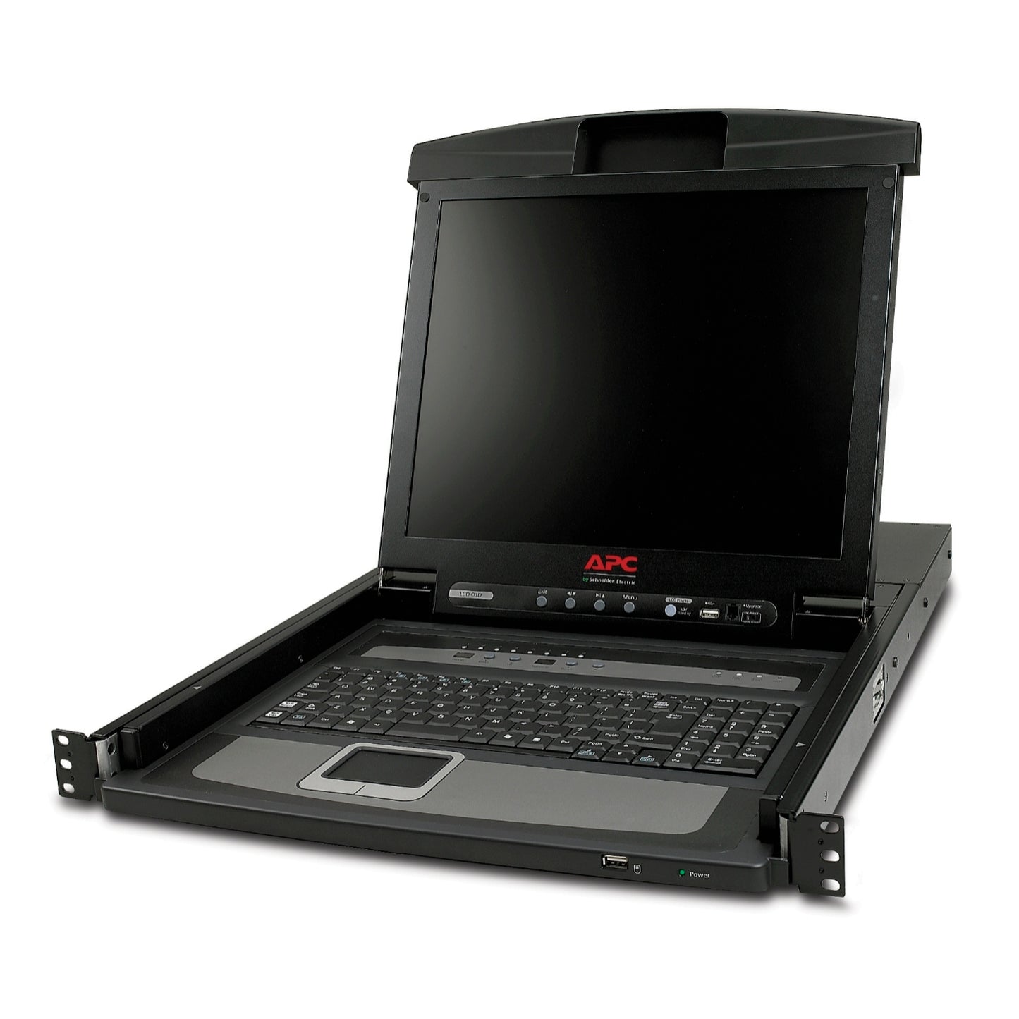 17" Rack LCD Console with Integrated 8 Port Analog KVM Switch AP5808