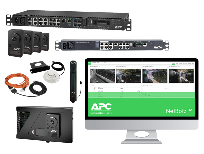 APC NetBotz appliances, sensors and cameras