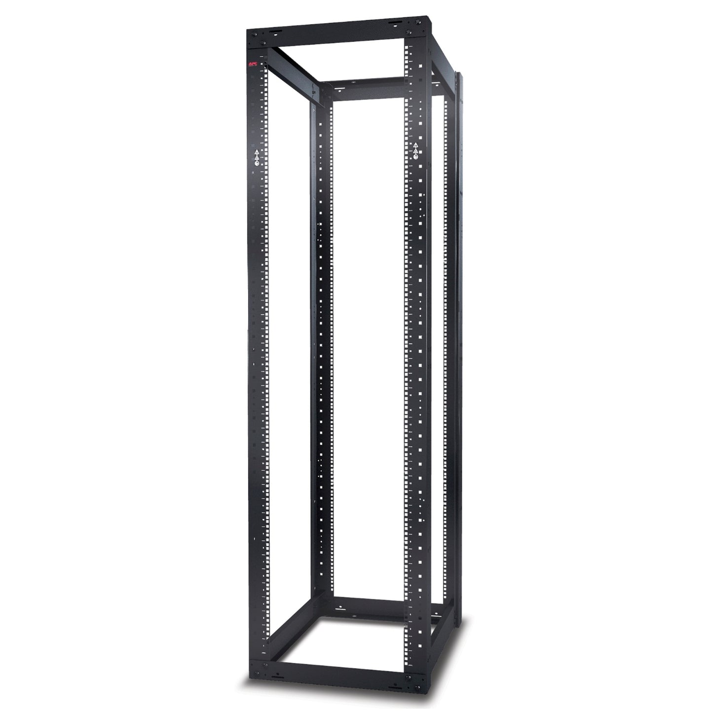 NetShelter 4 Post Open Frame Rack 44U Square Holes AR203A