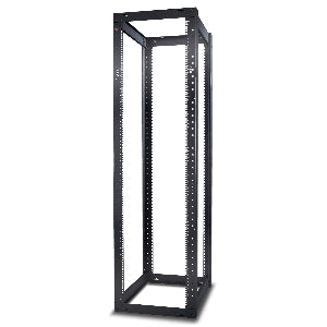 NetShelter 4 Post Open Frame Rack 44U Square Holes AR203A