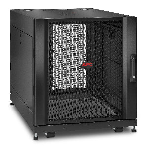 APC NetShelter SX 12U Server Rack Enclosure 600mm x 900mm w/ Sides Black AR3003