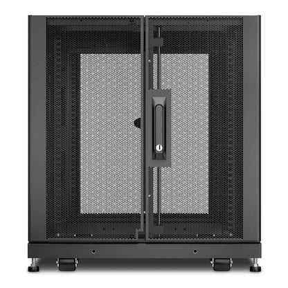 APC NetShelter SX 12U Server Rack Enclosure 600mm x 1070mm w/ Sides Black AR3103