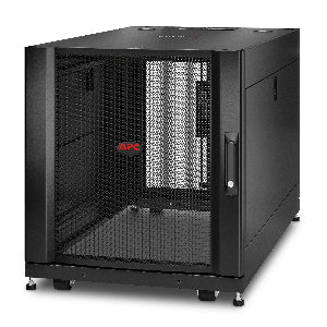 APC NetShelter SX 12U Server Rack Enclosure 600mm x 1070mm w/ Sides Black AR3103