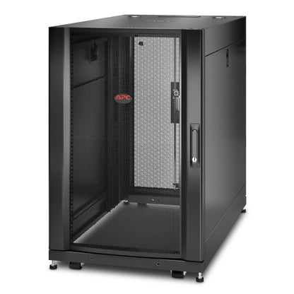 APC NetShelter SX 18U Server Rack Enclosure 600mm x 1070mm w/ Sides Black AR3106