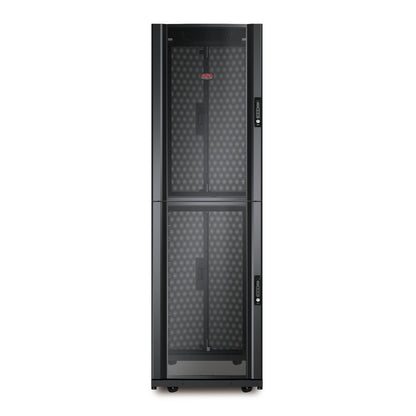 NetShelter SX Colocation 2 x 20U 600mm Wide x 1070mm Deep Enclosure with Sides Black AR3200