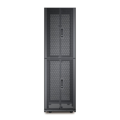 NetShelter SX Colocation 2 x 20U 600mm Wide x 1070mm Deep Enclosure with Sides Black AR3200