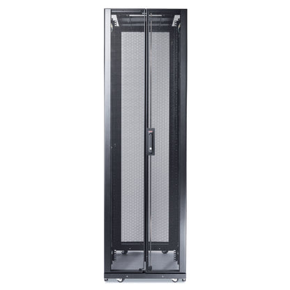 NetShelter SX 45U 600mm Wide x 1200mm Deep Enclosure with Sides Black AR3305