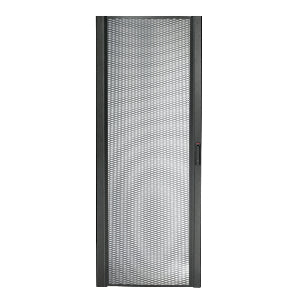 NetShelter SX 45U 750mm Wide Perforated Curved Door Black AR7055