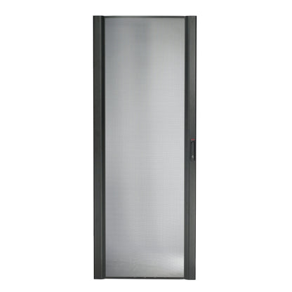 NetShelter SX 48U 600mm Wide Perforated Curved Door Black AR7007A