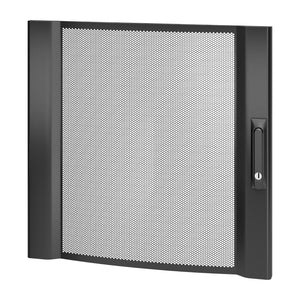 NetShelter SX 12U 600mm Wide Perforated Curved Door Black AR7060
