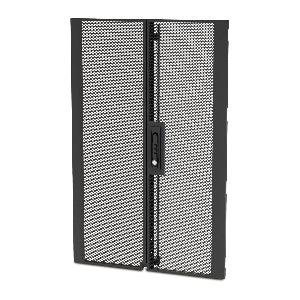 NetShelter SX Colocation 20U 600mm Wide Perforated Split Doors Black AR7103