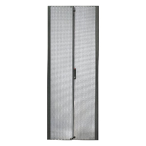 NetShelter SX 45U 600mm Wide Perforated Split Doors Black AR7105