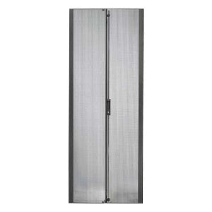 NetShelter SX 45U 750mm Wide Perforated Split Doors Black AR7155