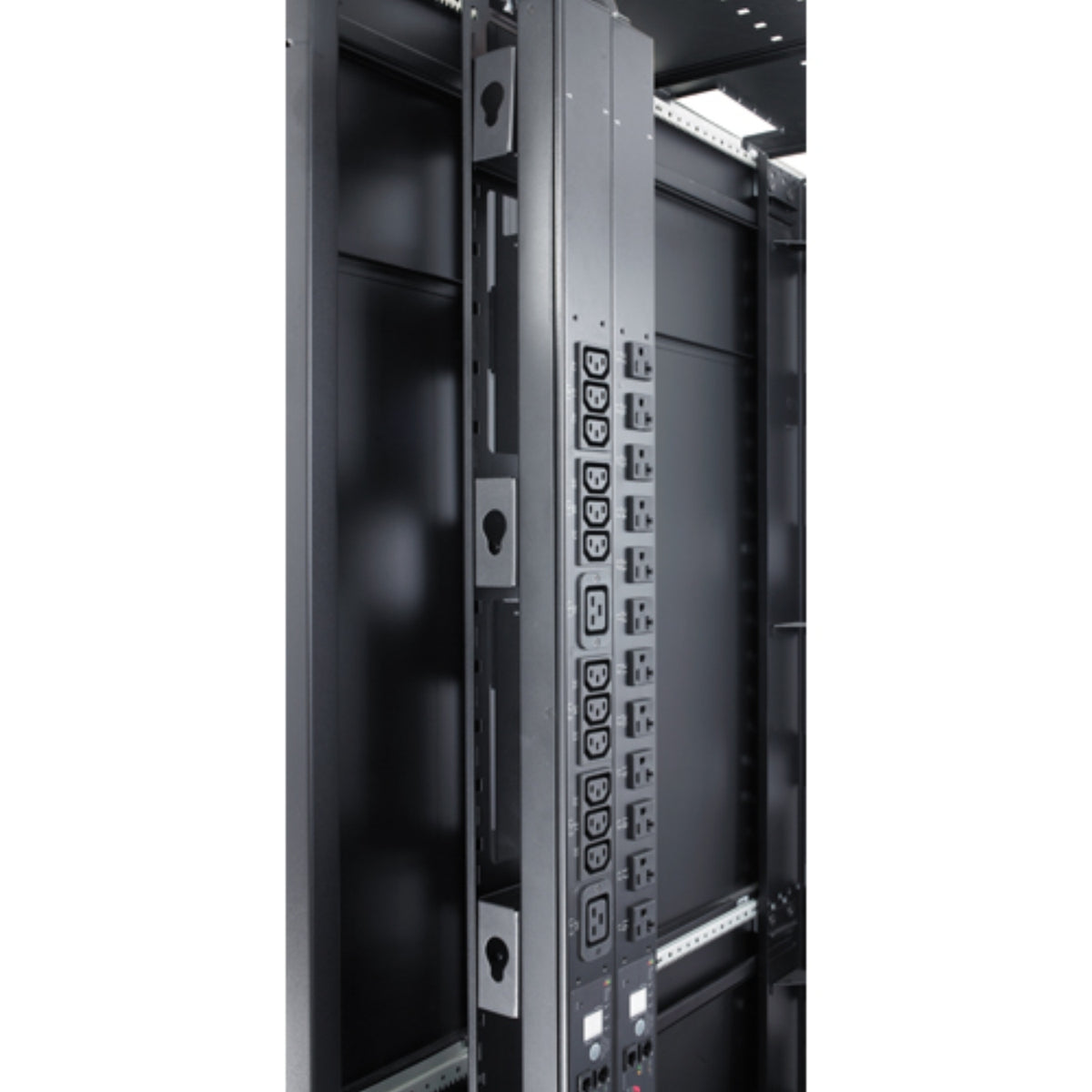 Pdu Rack Mount Bracket Cable Containment Brackets with PDU Mounting Capability for NetShelter ...