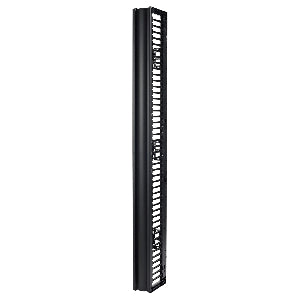 Valueline, Vertical Cable Manager for 2 & 4 Post Racks, 84"H X 6"W, Single-Sided with Door AR8715